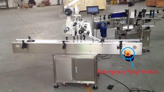 Siemens PLC Flat Surface Label Applicator For Mask With CE Certificate