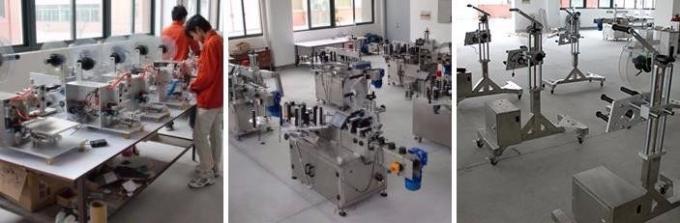 Labeling machine for cups and round bottles full automatic stick