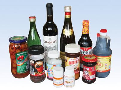 Customized automatic label applicator machine for round vertical detergent bottle