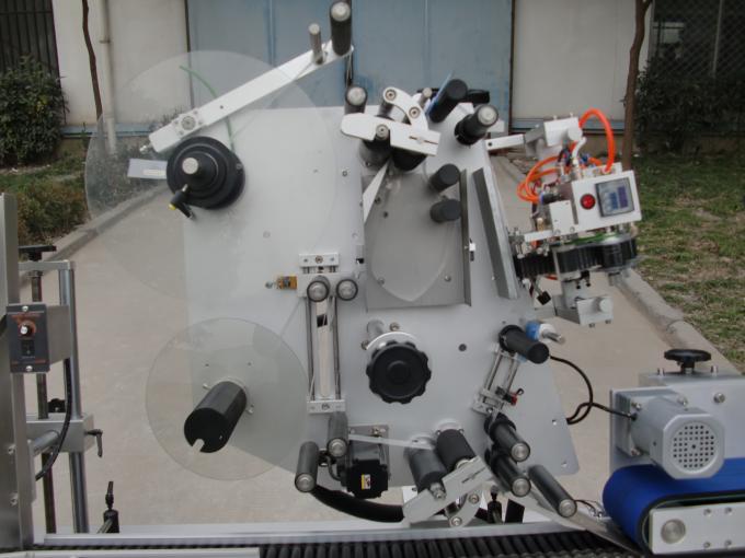 Conveyor motor H.Y brand vial labeling machine , 7th battery label sticker machine for electronics