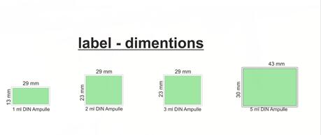 Horizontal Vial Sticker Labeling Machine Ball-Point Pen Students' Supply