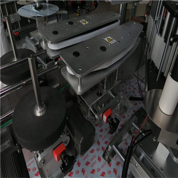Self Adhesive Cosmetic Square Bottle Labeling Machine 600kgs Weight