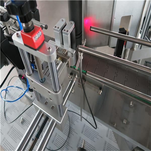 Standard Automatic Round Bottle Labeling Machine Front And Back