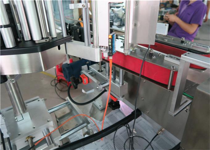Round Bottle Sticker Labeling Machine With Imported High Accuracy Magic Eye