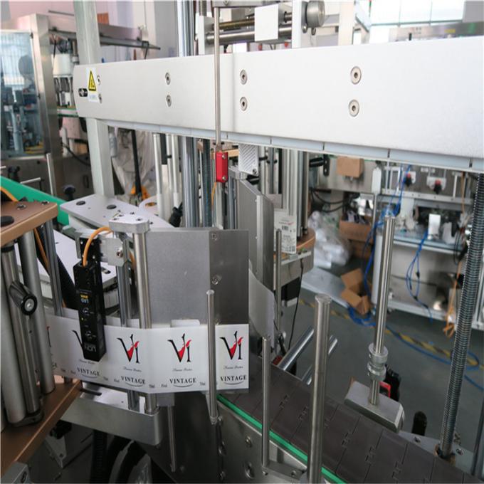 Front / Back On Non-Round Or Flat Bottle Label Applicator , Bottle Labeling Equipment