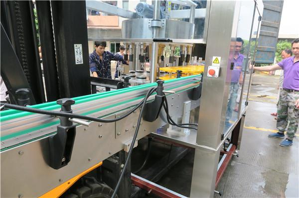 Front / back automatic label applicator machine Equipment Speed 18000B/H