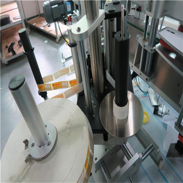 Self Adhesive Labeler Machine , Linear Vertical Four Labels Stick Labeling Machine