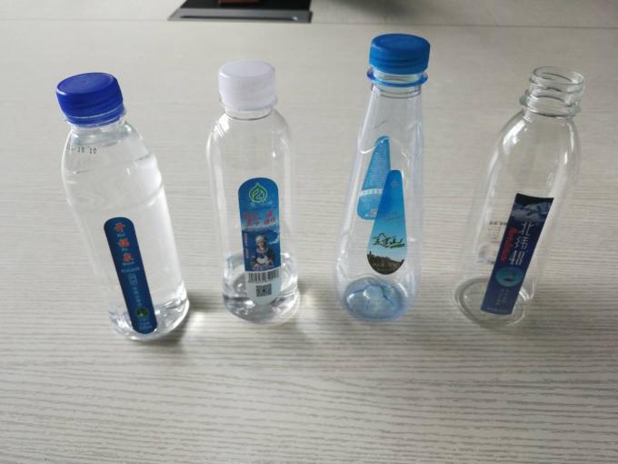 Full Automatic Sticker Labeling Machine , Water Bottle Front And Back Labeling Machine