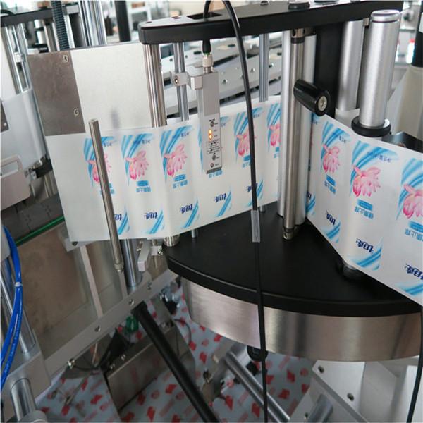 Self Adhesive Sticker Double Sided Bottle Labeling Machine Full Automatic