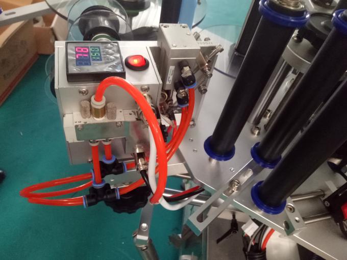 Customized Three Or Double Side Sticker Labelling Machine With Coding Machine