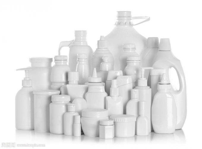 Plastic Bottle Labeling Machine For Chemical Products , PLC And Touch Screen Control System