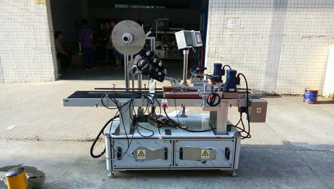 1500W Top Labeling Machine / Label Application Equipment For Caps , Boxes , Magazines , Carton