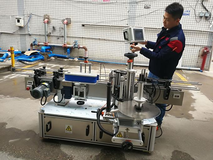 Full Automatic Round Bottle Sticker Labeling Machine (belt type)