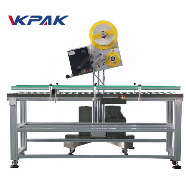 Auto Envelope Industrial Label Applicator For Small Scale Production Paper Box