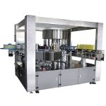 Auto Self Adhesive Single Side Rotary Labeling Machine High Speed