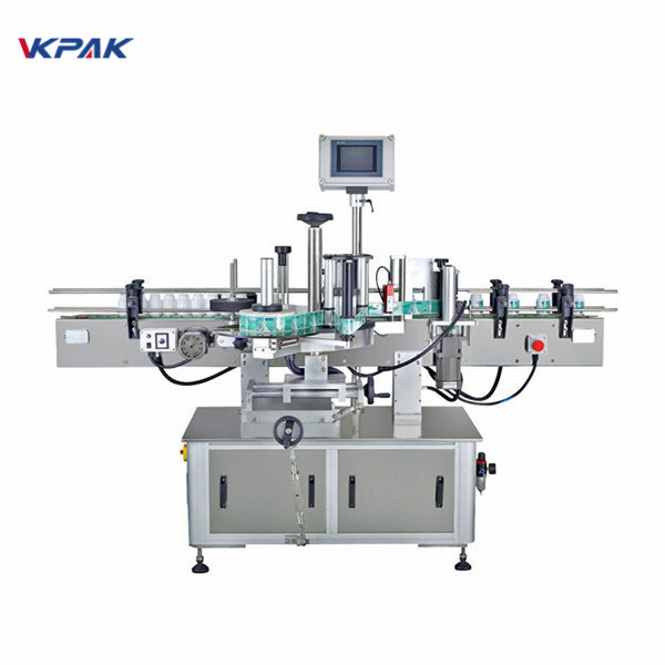 Automatic Self Adhesive Label Applicator Machine For Middle Round Cup Stick