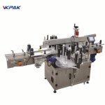 Beverage Industry Round Bottle Sticker Labeling Machine Electric Driven Type