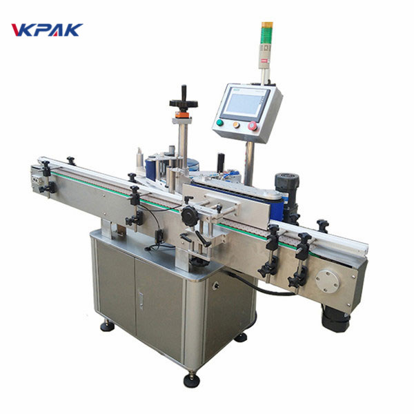 High Labeling Speed Round Bottle Labeling Machine For Automatic Dairy & Juice