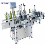 Multiple - Purpose Stick Round Bottle Labelling Machine For Red Wine PLC Control