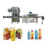 Pet Bottle Shrink Sleeve Labeling Machine With Shrink Tunnel