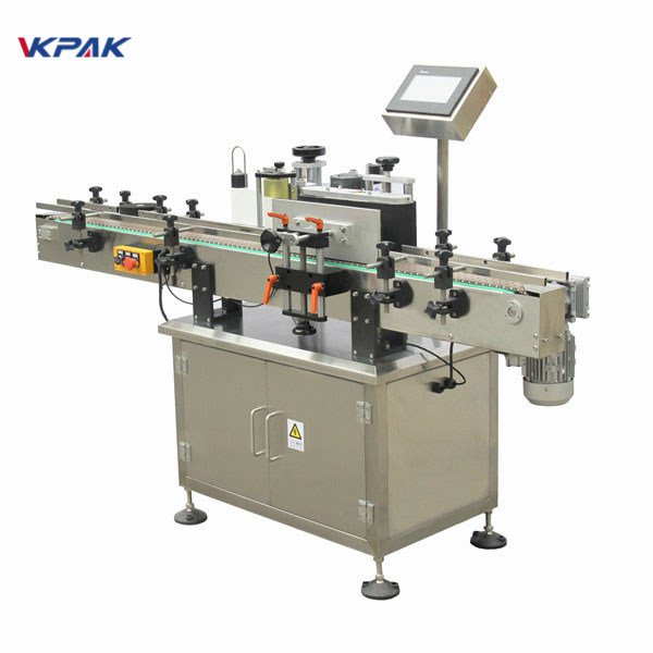 Pressure Sensitive Round Bottle Sticker Labeling Machine