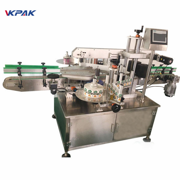 Shoe Polish Round Bottle Labeling Machine