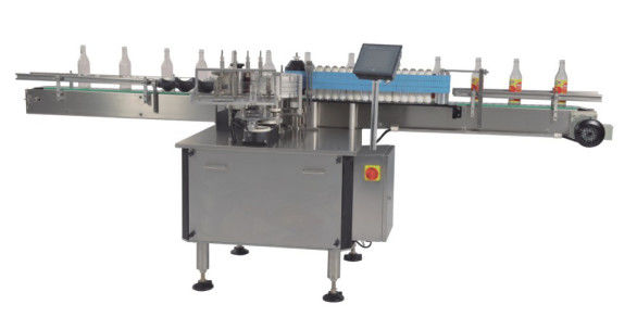 China Hot Melt Bopp / Wet Glue Automatic Flat Label Applicator For Bottles CE Certificate supplier