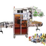 Two Sides Bottle Automatic Shrink Sleeve Label Applicator For Mineral Water