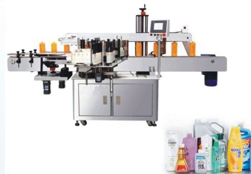 China Double Side Sticker Labelling Machine , SUS304 stainless steel label sticking machine supplier
