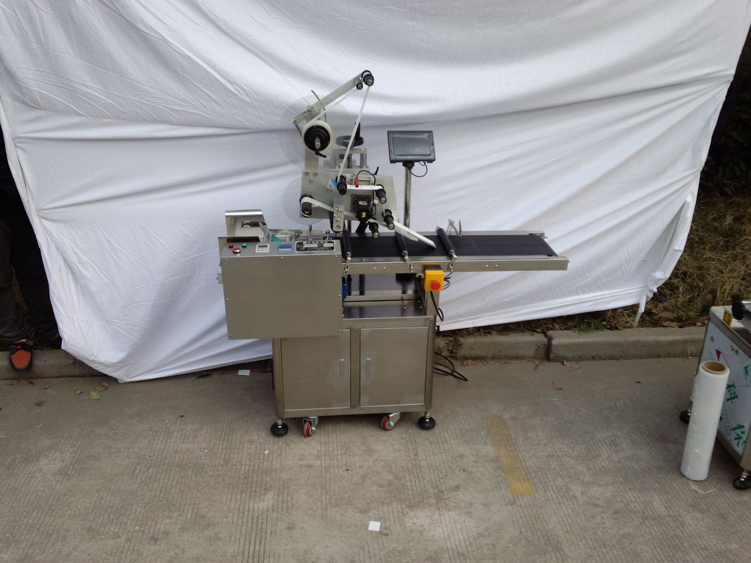 Top Labeling Machine Adhesive Label Applicator Optional Coding Machine