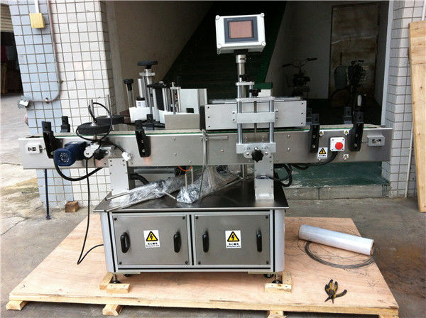 Fruit / Vegetables Juice Round Bottle Sticker Labeling Machine For Drink Industry