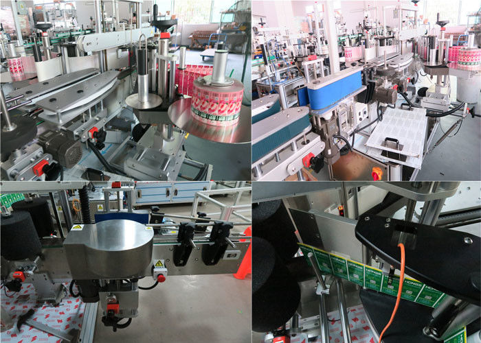 China Daily Bottles Front and Back Labeling Machine , Jar Labeling Machine supplier