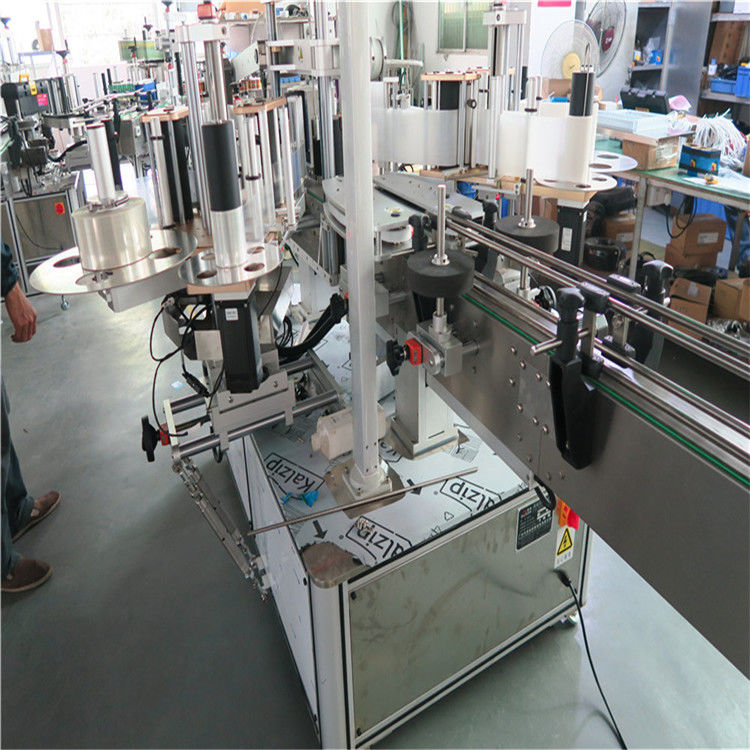 China Plastic Buket Single High Speed Labeling Machine , Two Side Labeling Machine supplier