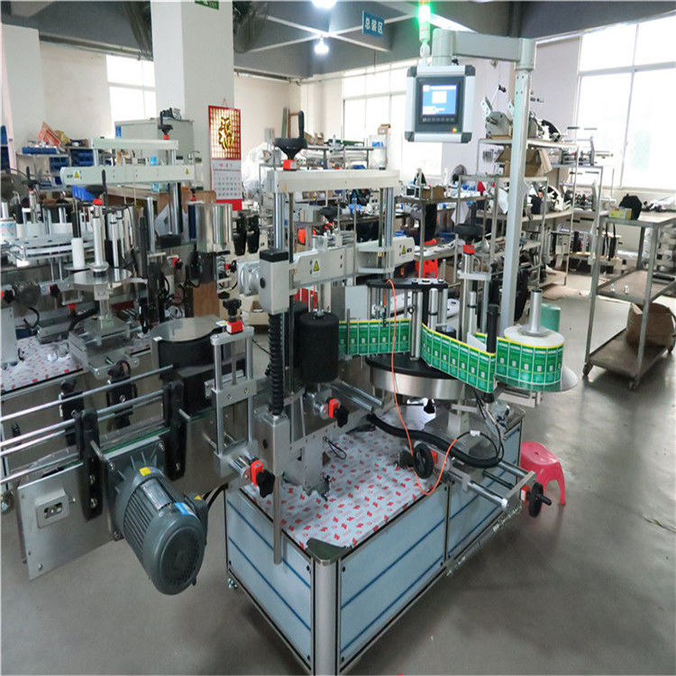 China Automatic Sticker Label Applicator Square Bottle Labeling Machine On Double Sides / One Side supplier