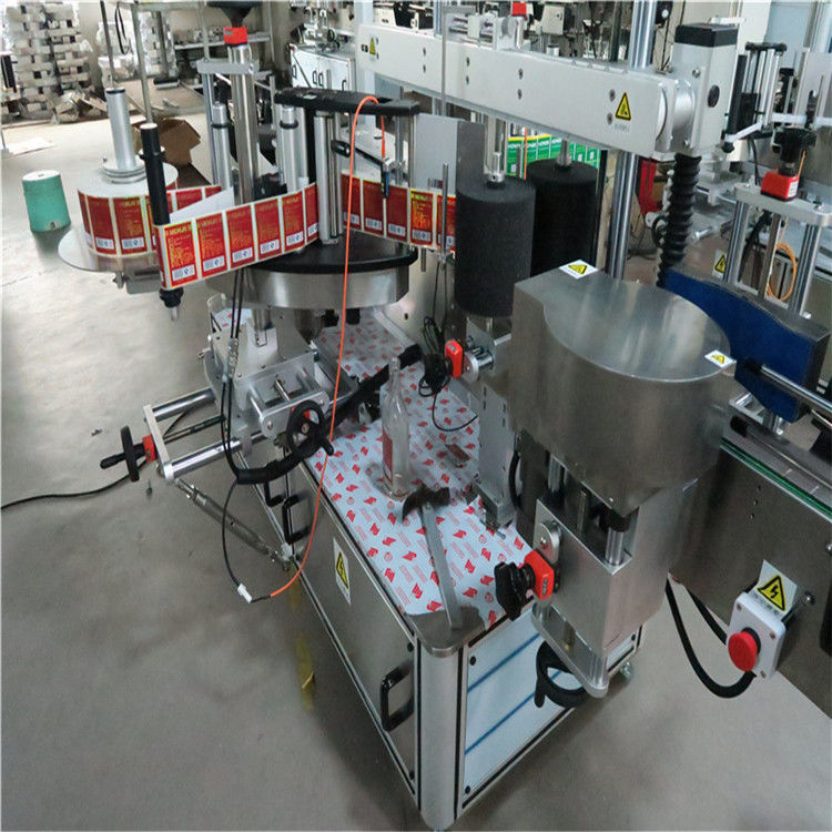 China Sticky Automatic Sticker Labeling Machine , Auto Labeler Machine For Bevarage / Drinks supplier