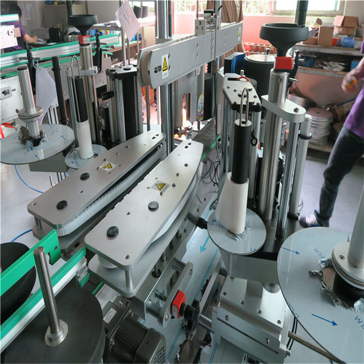 China Full Automatic Sticker Labeling Machine , Water Bottle Front And Back Labeling Machine supplier