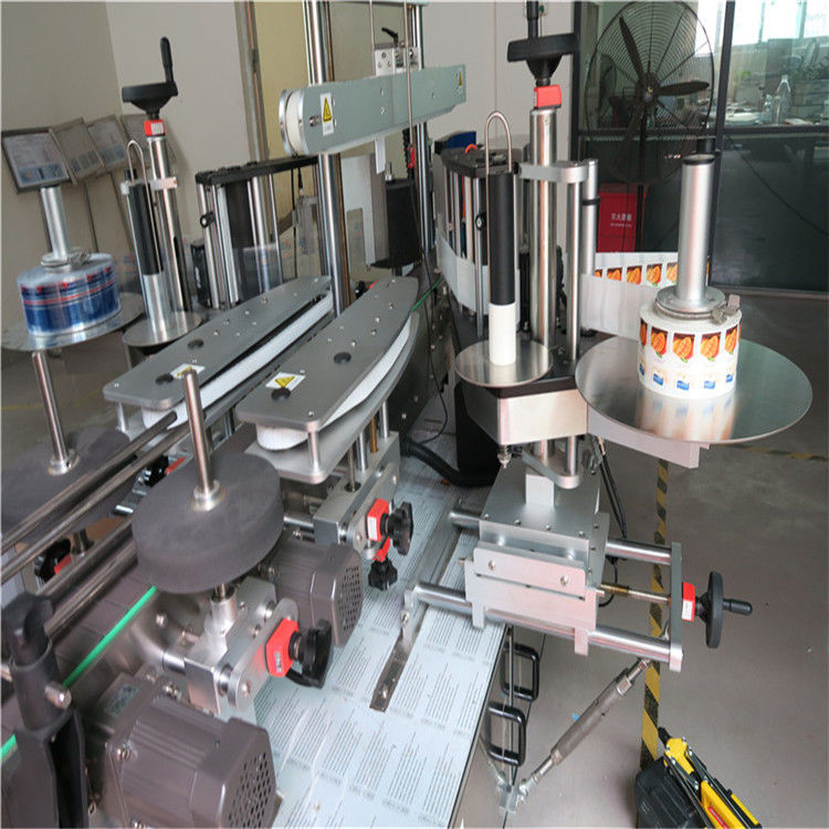 Single / Double Side Round Bottle Sticker Label Applicator Machine