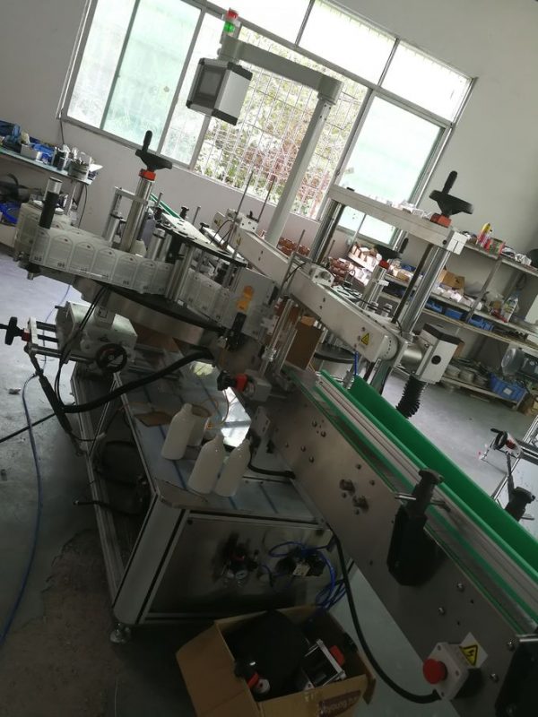 Self Adhesive Sticker Labeling Machine Front And Back Side , bottle label applicator