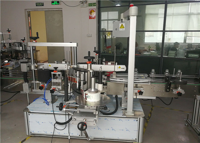 China Front / Back On Non-Round Or Flat Bottle Label Applicator , Bottle Labeling Equipment supplier