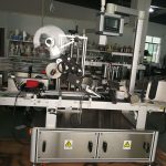 Paging Top Labeling Machine For Plastic Bag / Unspread Carton / Mask Bag