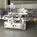 Round Bottle Labeling Machine / Full Automatic Flat Surface Label Applicator