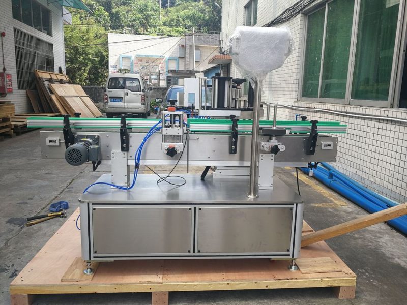 China Orientated Wrap-around Labeling System For Round Bottle / Container / Jar supplier