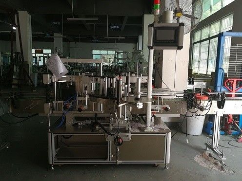 Double Side Plastic Bottle Labeling Machine / Automatic Bottle Labeler