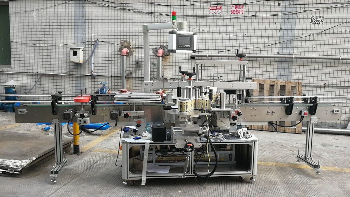 Automatic Adhesive Square Bottle Labeling Machine Double Side