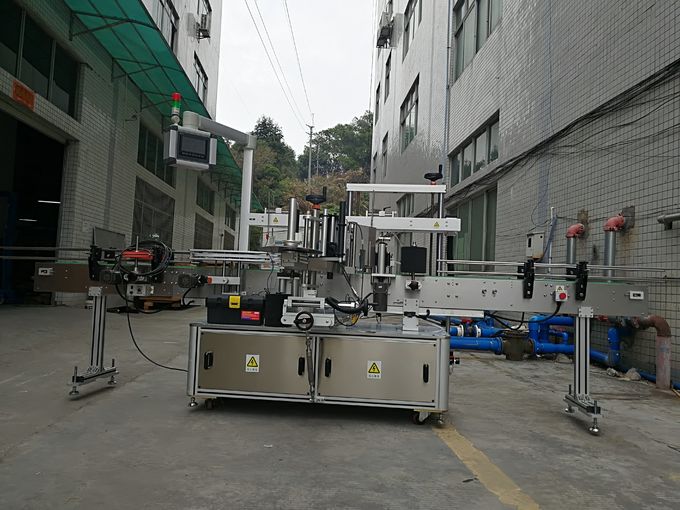 Sticker Self Adhesive Front-Back Automatic Labeling System PLC Control