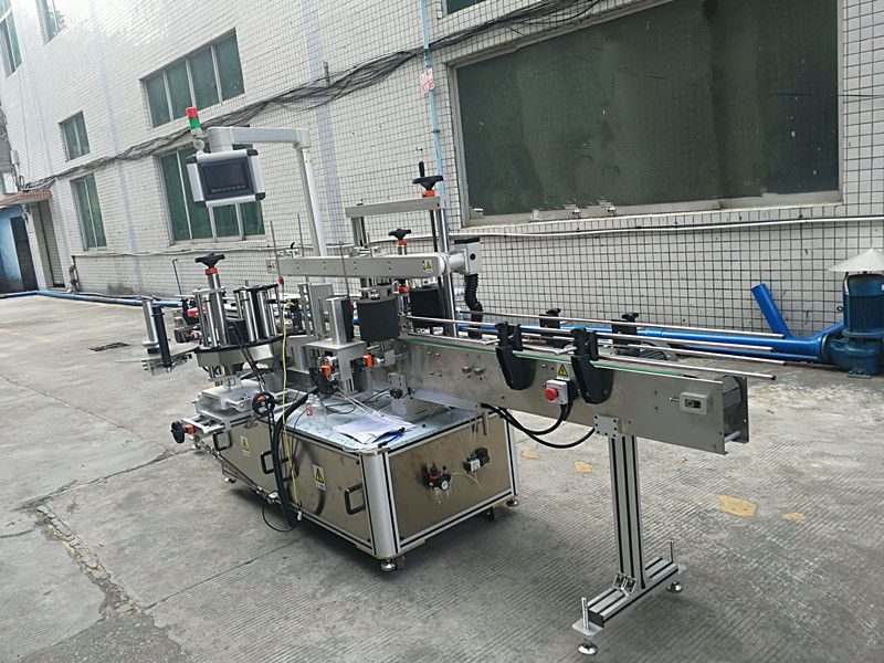 China Self Adhesive Sticker Double Sided Bottle Labeling Machine Full Automatic supplier